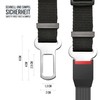 Lantelme 2 x Dog Safety Seat Belt Dog Black 5604