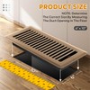 6x10 Floor Register, 4 Pack Brown Floor Vent Covers, Heavy
