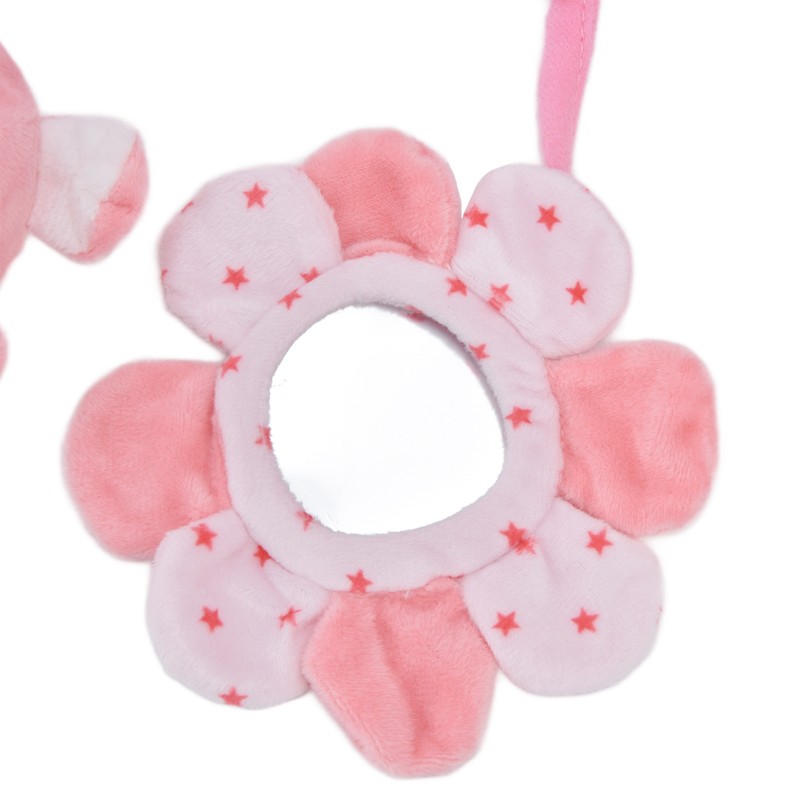 Baby Plush Animal Stroller Toys Spiral Activity Hanging Toys Ringing