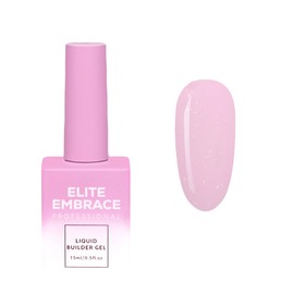 Liquid Builder Gel In A Bottle For Quick Nail Extensions, Repair And Straightening Natural Nails, Premium Quality, Glitter 03