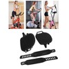 1Pair Exercise Bike Pedals Anti Slip Strip Pattern Portable Exercise