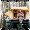28 Pcs Rooftop Tent Mounting Hardware Set Roof Rack Brackets,