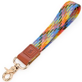 SENLLY Wristlet Lanyard, Hand Wrist Strap Keychain Holder, Made of High-End Super Soft Nylon Weave