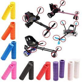 SmartBoardsUK SILI Suspension HoverKart Parts and Accessories for 2 Wheels, Balance Scooter Swegway Self Balance Scooter 6.5", 8", 10" and All Terrain, REPLACEMENT GRIPS - BLUE