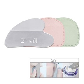 Toomoji [Toomoji] Multi Makeup Spatula Gua Sha Massage Lymphatic Circulation Face Neck Line Care Swelling Removal ADD / [Toomoji] 멀티 메이크업 스파츌라 괄사 마사지 림프순환 얼굴 목 라인 관리 붓기제거 ADD