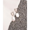 Women Pearl Earrings Freshwater Cultured Pearls | Big Keshi Baroque