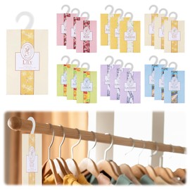 Wardrobe Fresheners, 18pcs Scented Sachets for Wardrobes And Drawers, Wardrobe Scent, Drawer Fresheners, Lavender, Jasmine, Lily, Rose, Ocean, Lemon For Closet, Shoe Rack