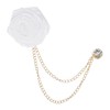 M METERXITY Rose Flower Brooch Pin for Men Suit, Cloth