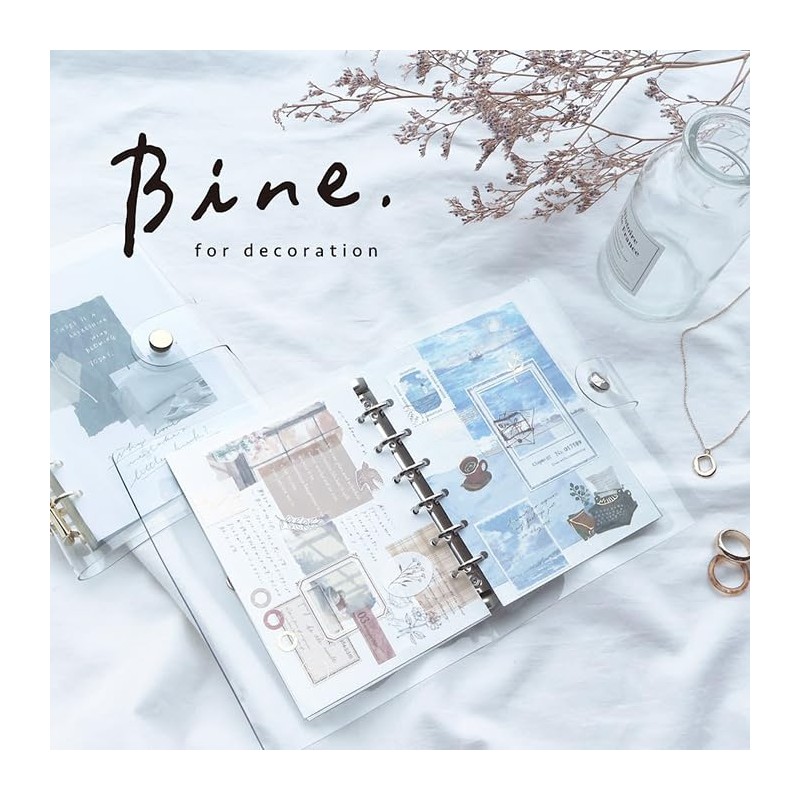 Bine/Bine A6 Clear Binder [Silver] 57955