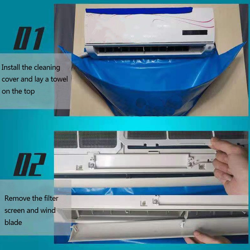Waterproof Split Air Conditioner Cleaning Kits Split Air Conditioning Cleaning
