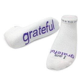 notes to self Socks - Daily Affirmations, Inspirational Socks for Women & Men - L