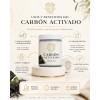 Carbón Activado Natural Pureza Divina 40g Dientes Blancos
