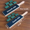 Leather Strop Kit with Sharpening Polishing Compound Knife Stropping Block