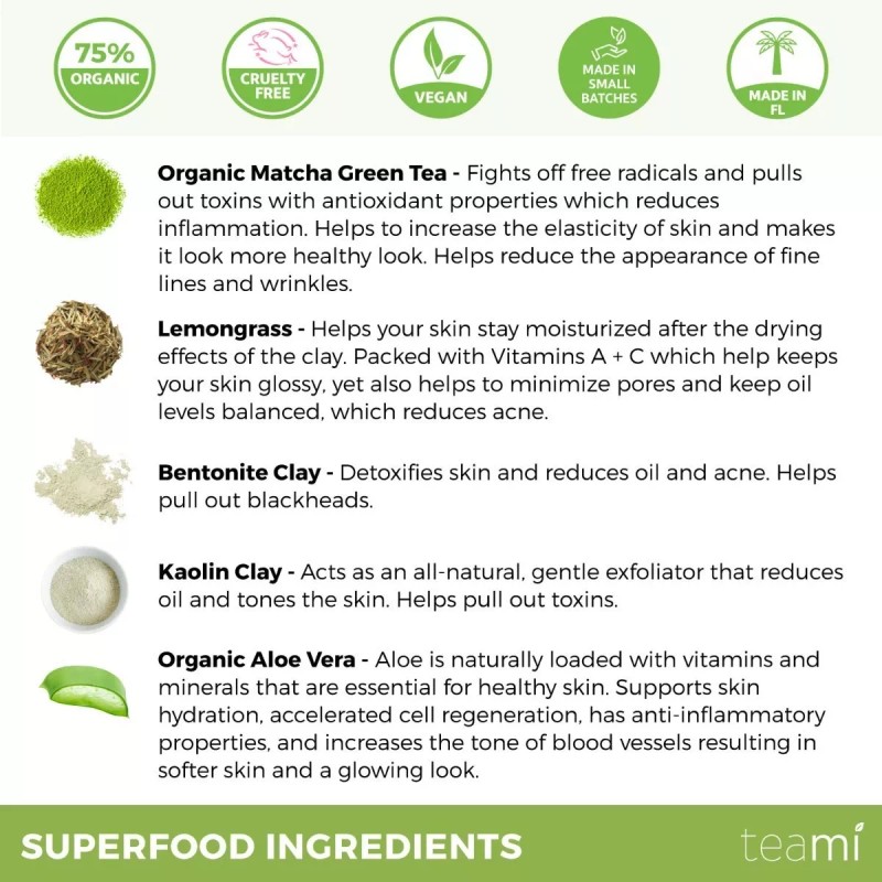 Teami Mascarillas Desintoxicantes Para El Cuidado De La Piel