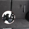 TZMJ 100 Pcs Black Plastic Car Retainer Clips, Round Head