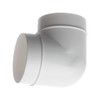 100mm / 4 Inch Duct Connector - 90 Degree Elbow