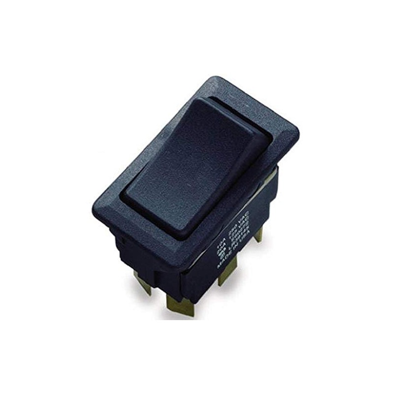 Gardner Bender GSW-49 Electrical Rocker Switch, SPST, ON-OFF, 20 A/125V