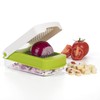 PrepWorks Compact Veggie Chopper – Space-Saving Manual Vegetable Cutter, Easy-to-Use,