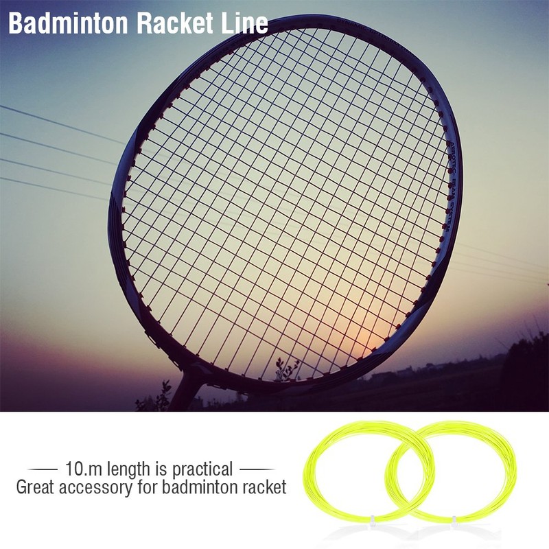 Keenso Badminton String, 10 m Nylon High Flexibility Badminton String