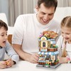 LOTOLO Mini City shop Street View Building Blocks Model Set,Simulation