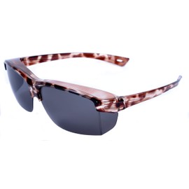 Rapid Eyewear Polarised Over Glasses Sunglasses for Women: Wide Fit for Ladies. Tortoiseshell