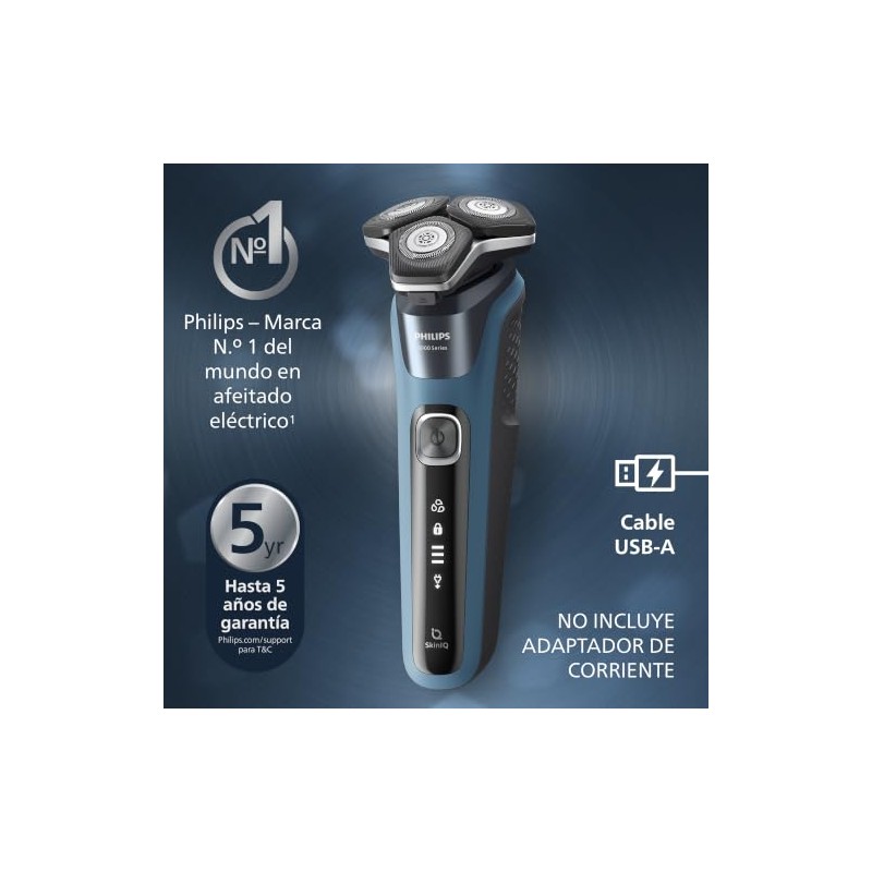Philips Afeitadora Eléctrica Serie 5000 con Tecnología SkinIQ
