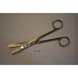 Unbranded 13-135 OPERATING SCISSORS 6.5" BLUNT/BLUNT CURVED