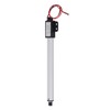 24V Linear Actuator, 30mm/s Speed, 20N Thrust, 150mm Stroke, Aluminium