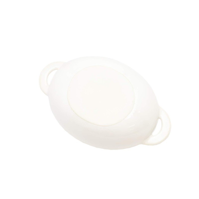 TAMAKI T-921333 Kiln Au Gratin Gratin Large Size White Diameter