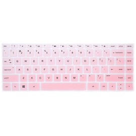 HRH Silicone Keyboard Cover for HP 14" Laptop 2020 2019 2018,Pavilion x360 14M-BA 14M-CD 14M-DH 14-BA 14-BF 14-cm 14-CF 14-DF 14-DK 14-DS 14-DQ 14 Inch Protective Skin (with Squared Keypad),Mint Pink