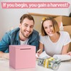Hicocool Piggy Bank for Adults Must Break to Open, Unbreakable