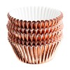 Rumyve 100 Pcs Disposable Baking Cups,Foil Metallic Cupcake Cases,Muffin Liners