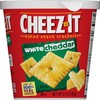 Cheez-It Baked Snack Cheese Crackers in a Cup, White Cheddar,