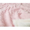 eYone Large Receiving Sherpa Baby Blanket Double Layer Fleece for