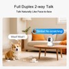 CINMOORE 5G Security Camera Indoor, 3K Pet/Dog Camera with Speaker/Phone