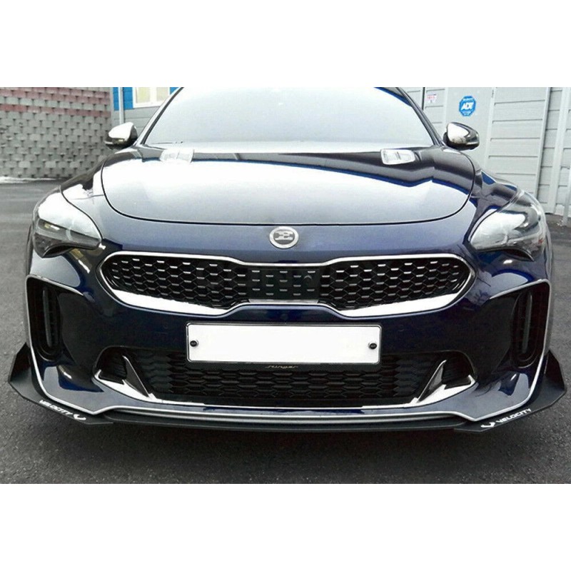 HAN For 18-21 Kia Stinger GT-Line Glossy Black Front Bumper