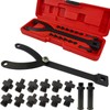 YuYBrightmi 15 Pack Adjustable Cylinder Spanner Wrench Set with Pins