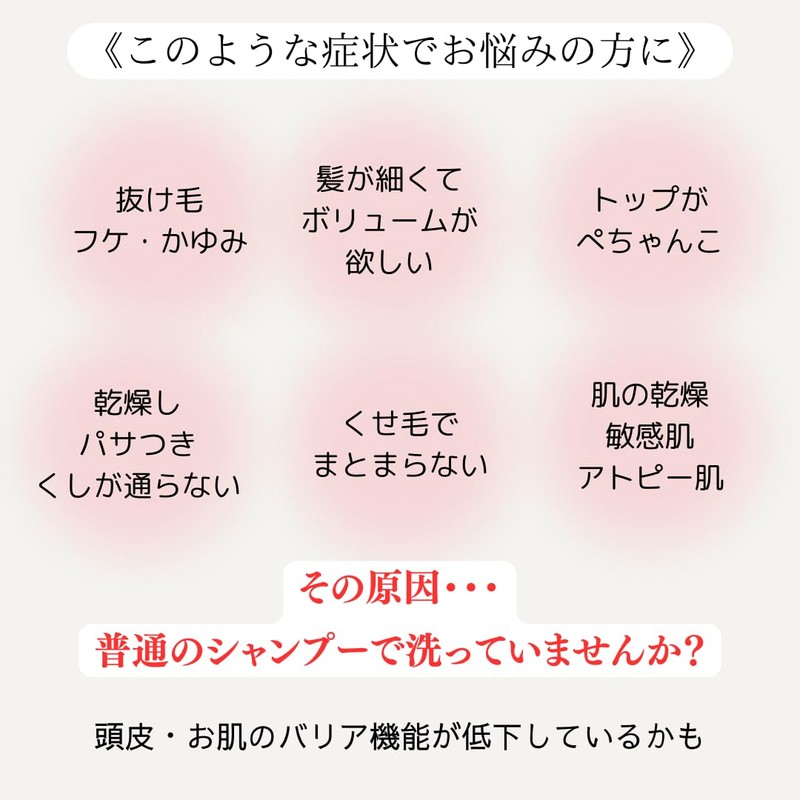 Ceradura Scalp Shampoo Salon Quality Aimed for Zero Stimulation, Large