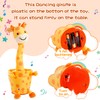 MIAODAM Dancing Talking Giraffe Toddler Toys Electronic Giraffe Plush Toy