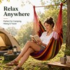 Portable Hanging Hammock Chair for Relaxation – Cotton Rope Swing