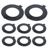 EATAKWARD 8 Pcs 100MM Bucket Pin Shim Spacers for Excavators