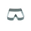 Kitchen Craft KC3568 Metal Cookie Cutter-Medium 9cm Shorts Design, Silver