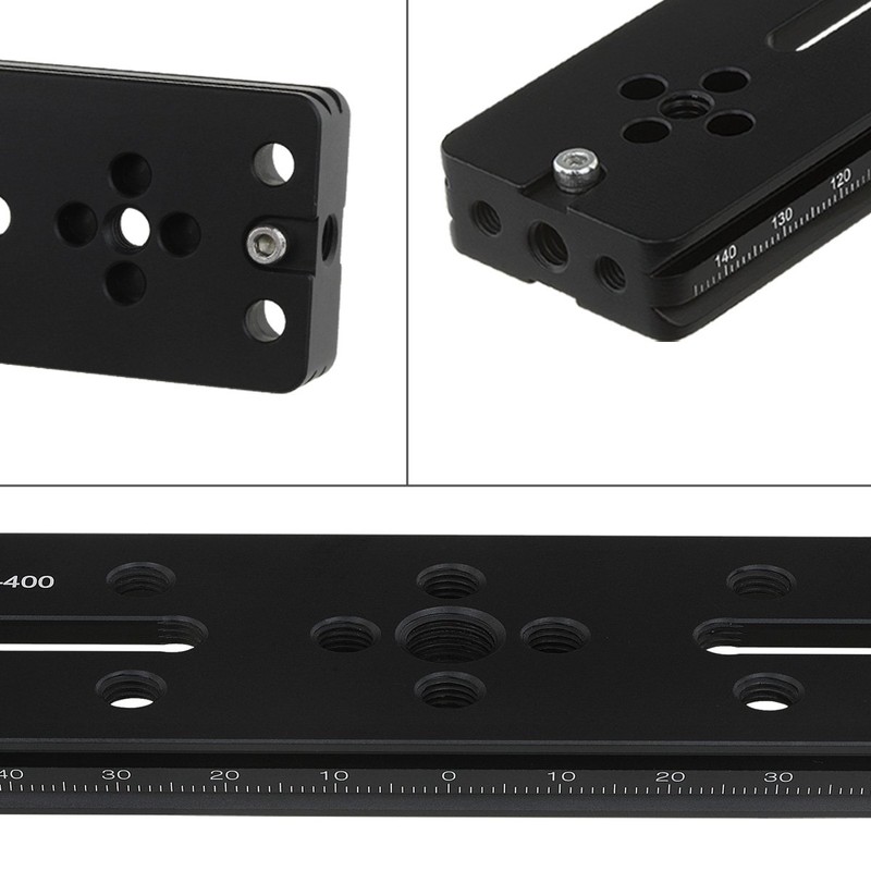 Haoge HQR-300 300mm Multipurpose Quick Release Plate Extension Slide Rail