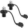 UYODM 2 Pack 3 in 1 Light Socket Outlet Adapter,