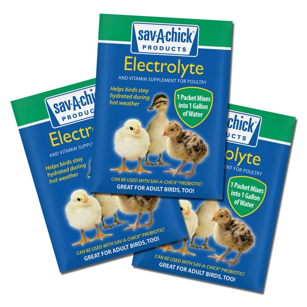 Sav-A-Chick Electrolyte & Vitamin Supplement (3 - 0.2 oz packets)
