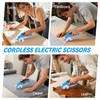 DISEN 2026 New 3000mAh Cordless Electric Scissors, Cardboard Box Cutter