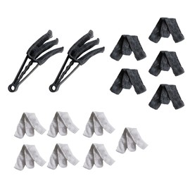 Felimoa Blind Cleaning Brush Cleaner Handy Grip Replacement Cover Set of 14 (Color B)