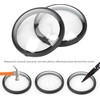 Cubierta de Lente Funda de Lente 2PCS Cámara Deportiva Cubierta