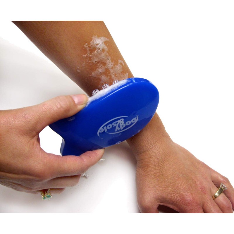 Body & Sole Hand Brushes, 3 Packs (Blue, 3 Pack)