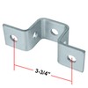 heneng 6 Pcs 5 Hole U Shaped Fitting for 1-5/8"